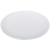 Yanco Abco Porcelain Round Rolled Edge Coupe Super White Plate, 7 x 7 inch -- 36 per case.