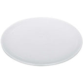 Yanco Abco Porcelain Round Rolled Edge Coupe Super White Plate, 8 x 8 inch -- 36 per case.