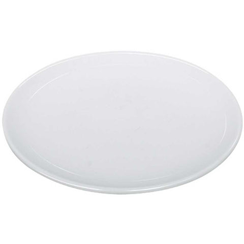 Yanco Abco Porcelain Round Rolled Edge Coupe Super White Plate, 8 x 8 inch -- 36 per case.