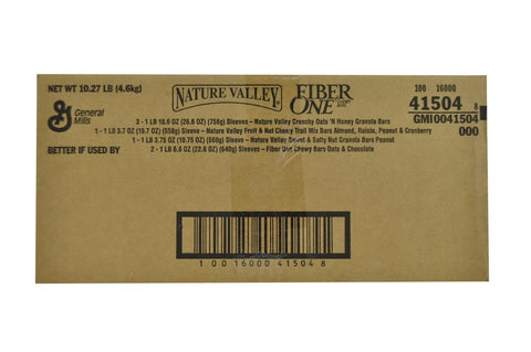 General Mills Nature Valley Snack Granola Bar, 23.49 Ounce -- 7 per case.