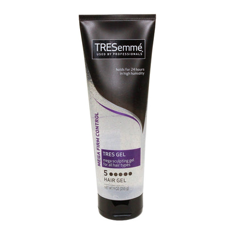 Tresemme Mega Firm Control Gel, 9 Ounce -- 6 per case.