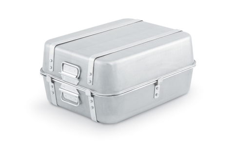 Vollrath Aluminum Double Roaster Set, 20 1/8 x 16 1/8 x 9 3/4 inch.