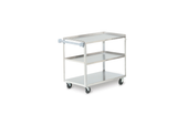 Cart Utility 3 Shelves, Stainless Steel, 500 Lb -- 1 Per Case