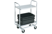 Vollrath 3 Shelf Tubular Cart, 500 Pound Capacity, 40.5 x 21 x 36.5 inch.