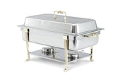 Chafer Classic, Brass Full Size, 9 Qt -- 1 Per Case