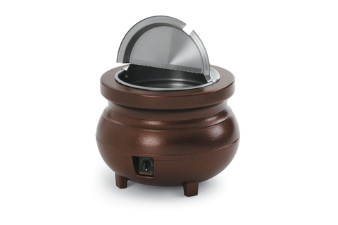 Vollrath Cayenne Antique Copper Colonial Kettle Rethermalizer, 11 Quart.