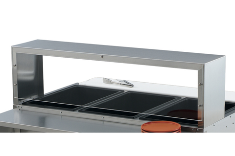 Vollrath ServeWell Work Overshelf, 75 1/4 x 10 x 13 inch.