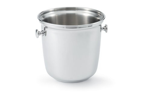 Vollrath Double Stainless Steel Wine Bucket with Handles.