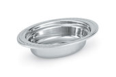 Vollrath Miramar 18-8 Stainless Steel Small Oval Decorative Food Pan, 2 Quart Capacity.