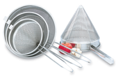 Vollrath Stainless Steel Coarse Mesh China Cap, 8 inch Diameter -- 6 per case.