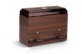 Traex Giant Straw Boss Bulk Straw Dispenser, Walnut.