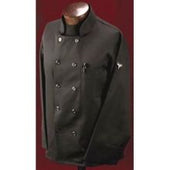 Arden Benhar Large Black Chef Coat -- 6 per case.