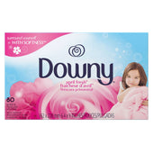 Downy April Fresh Fabric Softener Dryer Sheets, 80 count per pack -- 9 per case.