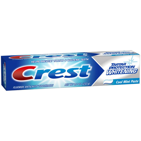 Crest Tarter Protection Whitening Cool Mint Toothpaste, 8.2 Ounce -- 24 per case.