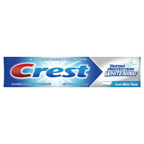 Crest Tarter Protection Whitening Cool Mint Toothpaste, 8.2 Ounce -- 24 per case.