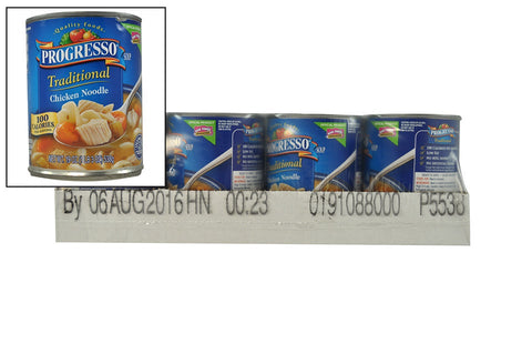Progresso Traditional Chicken Noodle Soup, 19 Ounce -- 12 per case.