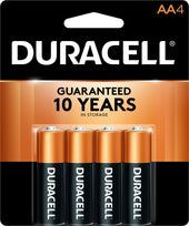 Duracell AA Size Coppertop Duracell Battery, 1.5 Volt -- 224 per case.