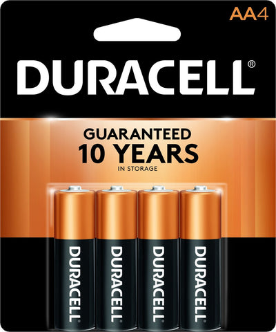 Duracell AA Size Coppertop Duracell Battery, 1.5 Volt -- 224 per case.