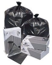 Pitt Plastics Black Perforated Low Density Can Liner -- 250 per case.