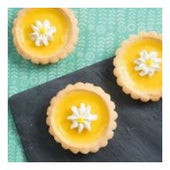 Davids Cookies Baked Lemon Flower Tarts -- 24 per case.