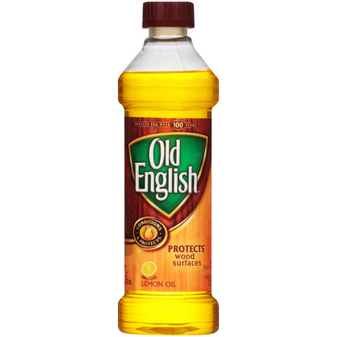 Frenchs Reckitt Benckiser Old English Furniture Polish Lemon Oil, 16 Ounce Bottle -- 6 per case.