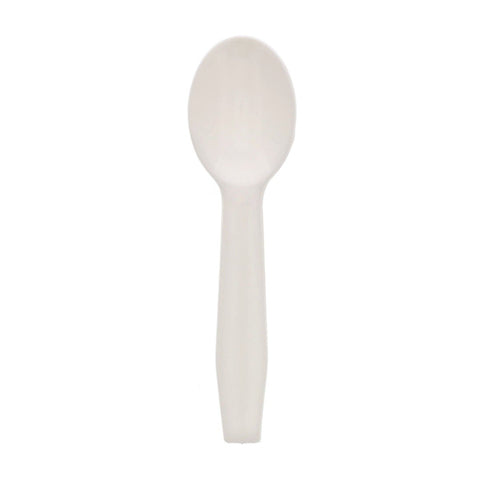 Royal Polystyrene Taster Spoons, White, 3000/Carton
