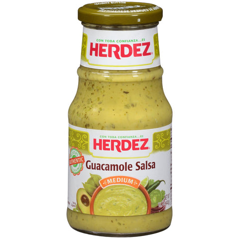 Herdez Medium Guacamole Salsa, 12 Count -- 1 per case