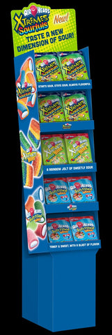 Airheads Sourfuls/Bites/Soft Filled Candy -- 60 per case.