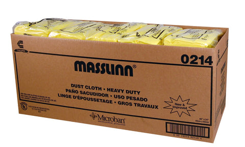 Chix Masslinn Dust Cloths, 40 x 24, Yellow, 250/Carton