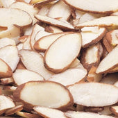 Azar Nut Natural Sliced Almond, 25 Pound.