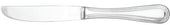 Hallmark Collection Classic Bead 18/10 One Piece Knife, 8 13/16inch -- 12 per case.