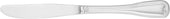 Hallmark Collection Luxor 18/10 One Piece Dinner Knife, 8 13/16 inch -- 12 per case.