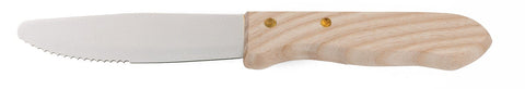 9.75 Steak Knife Wood Handle -- 12 per case