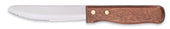 UTICA II Jumbo Good Steak Knife with Hardwood Handle -- 12 per case.
