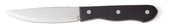 Walco Jumbo Black Delrin Plastic Handle Best Steak Knife -- 12 per case.