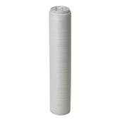 Dixie Reclosable Lids for 12 & 16oz Hot Cups, White, 100 Lids/Pack, 10 Packs/Carton