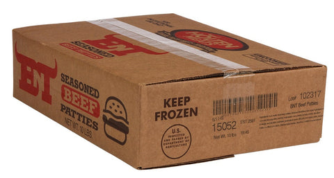 Holten Meat Bnt 75/25 Beef Patty, 3.2 Ounce -- 50 per case