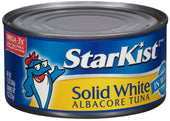 Starkist Solid White Tuna in Water, 12 Ounce -- 12 per case.