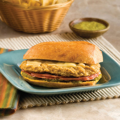 Advance Food Super Crispy Chopped Pork Fritter, 4 Ounce -- 40 per case.