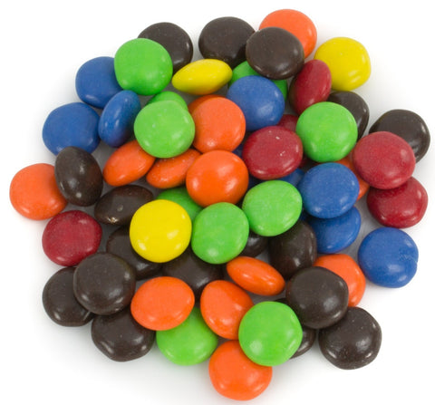 Gems Milk Chocolate with Dark Brown Gems, 30 Pound.