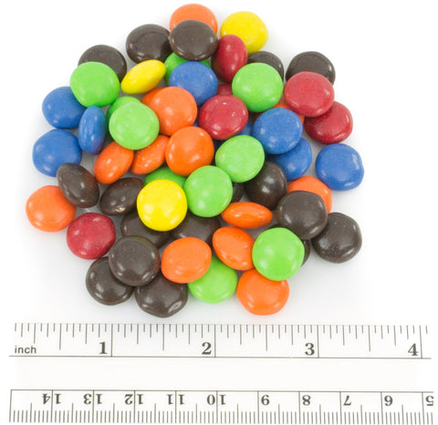 Gems Milk Chocolate with Dark Brown Gems, 30 Pound.