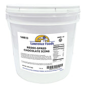 Lawrence Foods Chocolate Reddi-Spred Icing, 2 Gallon -- 1 Case