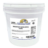 Lawrence Foods Breakfast Rapid Dry Icing, 24 Pound.