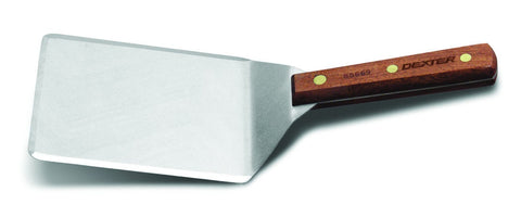 Dexter Russell Traditional Hamburger Turner, 6 x 5 inch -- 6 per case.