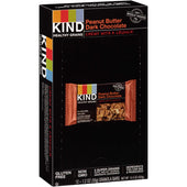 KIND Healthy Grains Bar, Peanut Butter Dark Chocolate, 1.2 oz, 12/Box