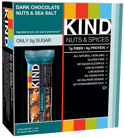Kind Snacks Bar - Counter Unit Shipper -- 72 per case.