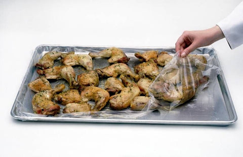 M and Q Packaging Corp PanSaver Bun Sheet Pan, 20.5 x 28.5 inch -- 100 per case.
