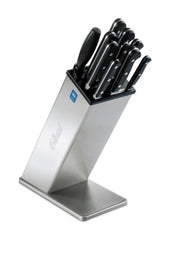 KNIFE BLOCK STAINLESS STEEL 1 COUNT
