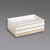American Metalcraft Warm White Heavy Duty Dough Box, 18 x 26 x 3 1/2 inch -- 6 Per Case