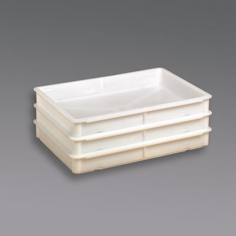 American Metalcraft Warm White Heavy Duty Dough Box, 18 x 26 x 3 1/2 inch -- 6 Per Case